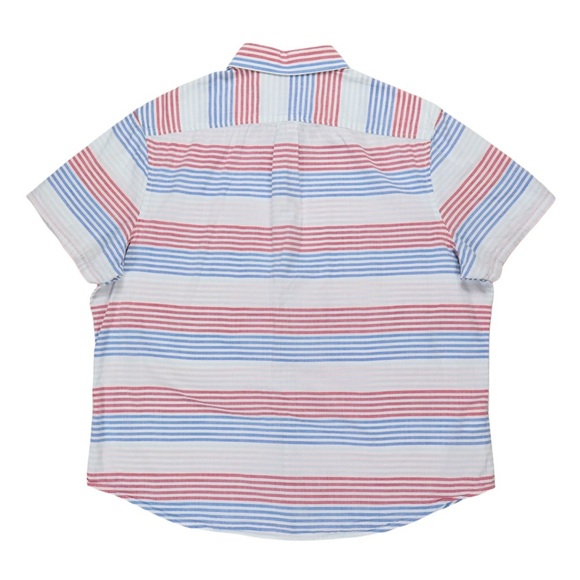 PENGUIN Short Sleeve Men's Shirt Heritage Slim Fit Size XL Horizontal Stripe - Picture 10 of 12